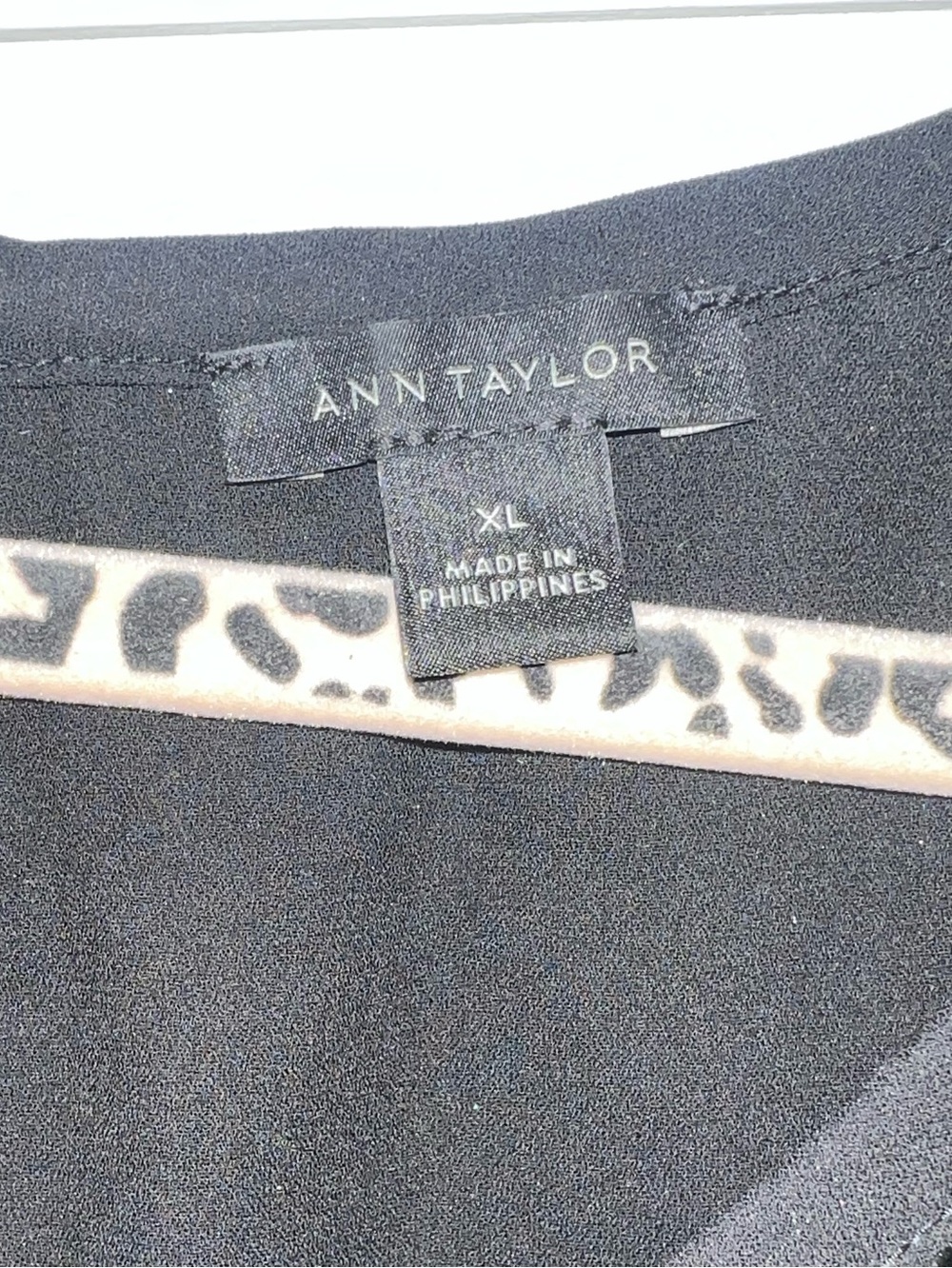 Velvet Spotted Shirred Tank | Ann Taylor - xl - Picture 5 of 11